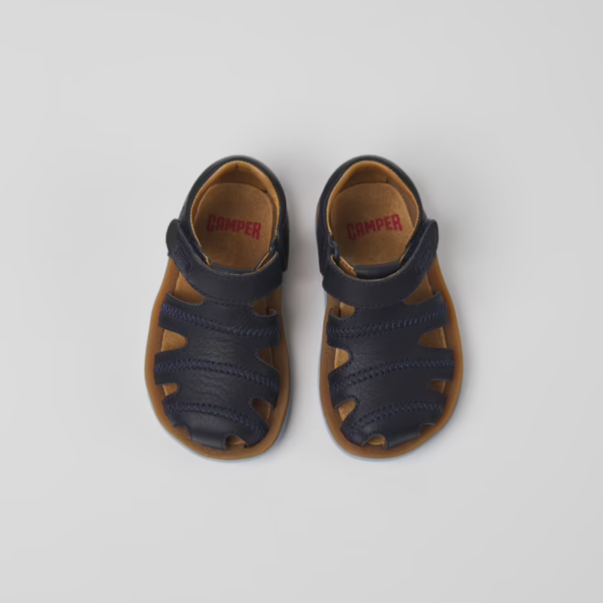 Camper Bicho Navy Sandals