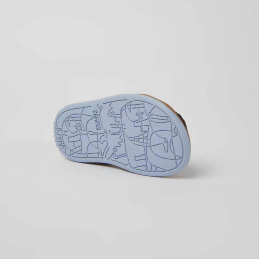 Camper Bicho Navy Sandals