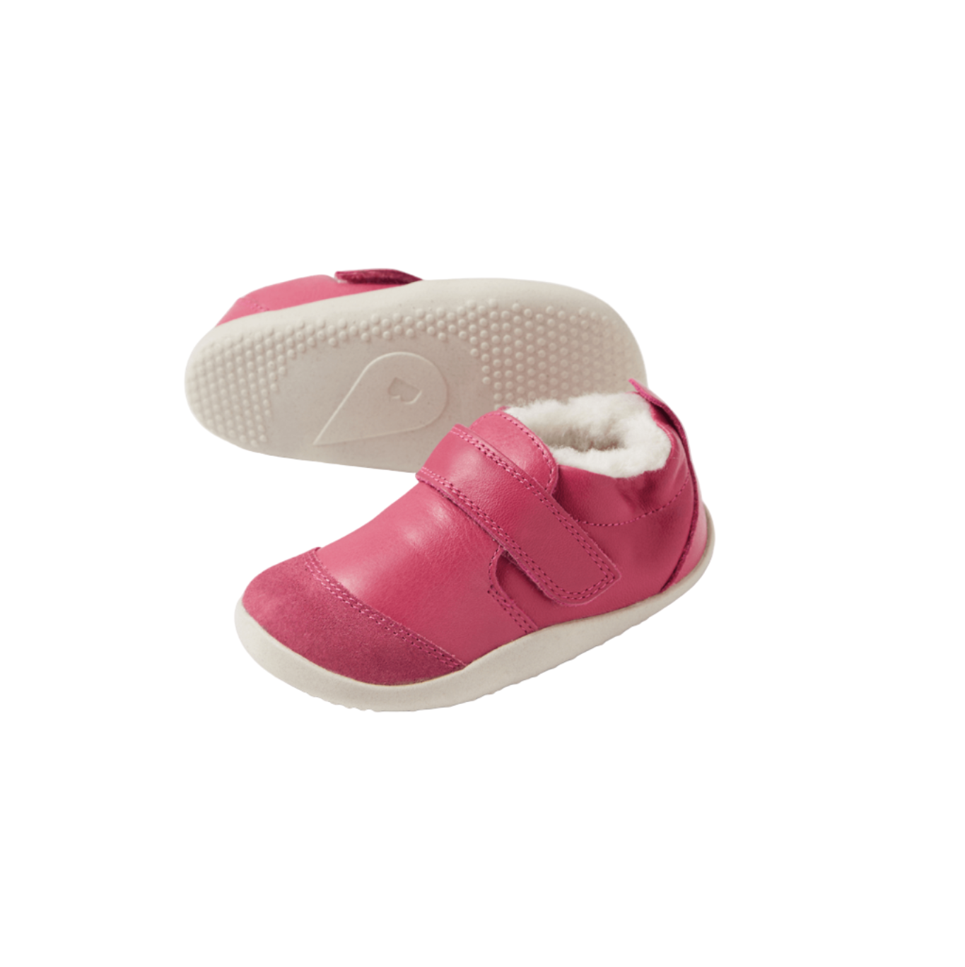 BOBUX MARVEL ARCTIC LINED LEATHER SHOES - CHERISE PINK