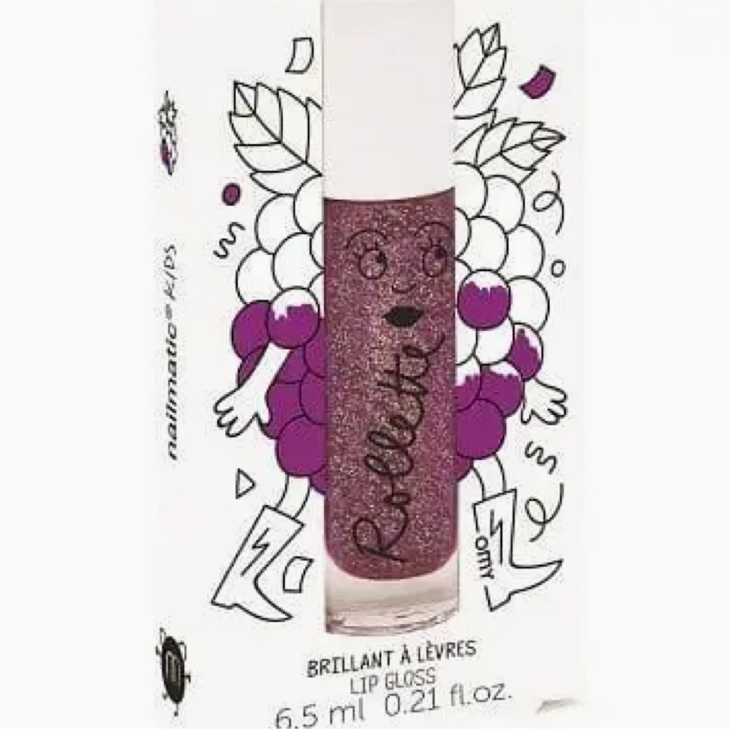Nailmatic Kids Lip Gloss BlackBerry
