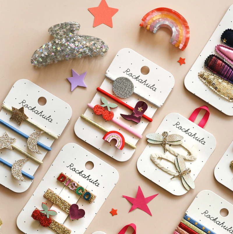 ROCKAHULA - Shimmer Rainbow Claw Clip