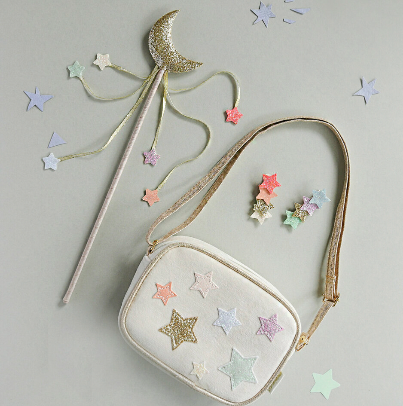 ROCKAHULA - Rainbow Shimmer Star Clips
