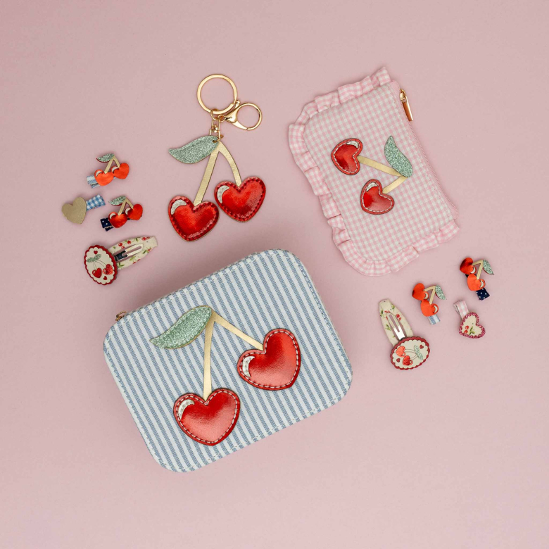 MIMI AND LULA - Cherry keyring