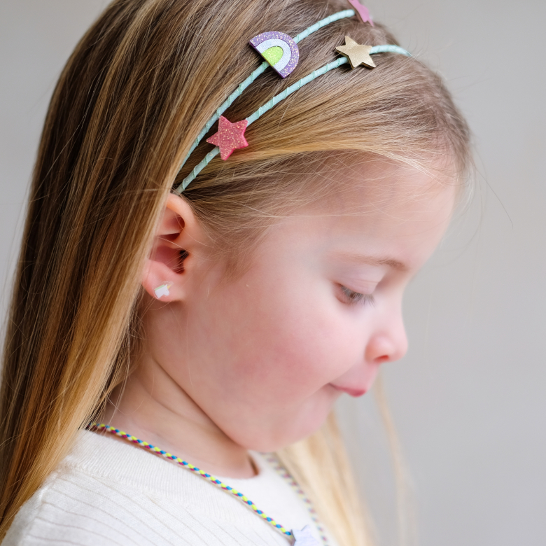 MIMI AND LULA - Unicorn stick on earrings