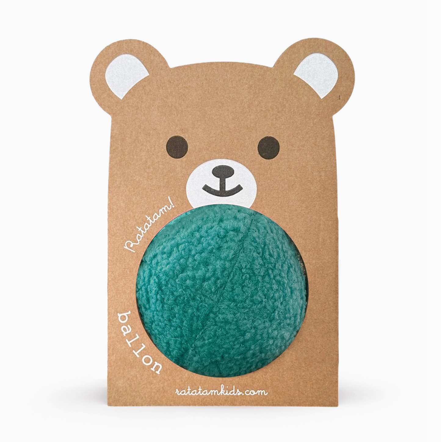 RATATAM Baby Teddy Bear Ball 12cm - Duck Blue