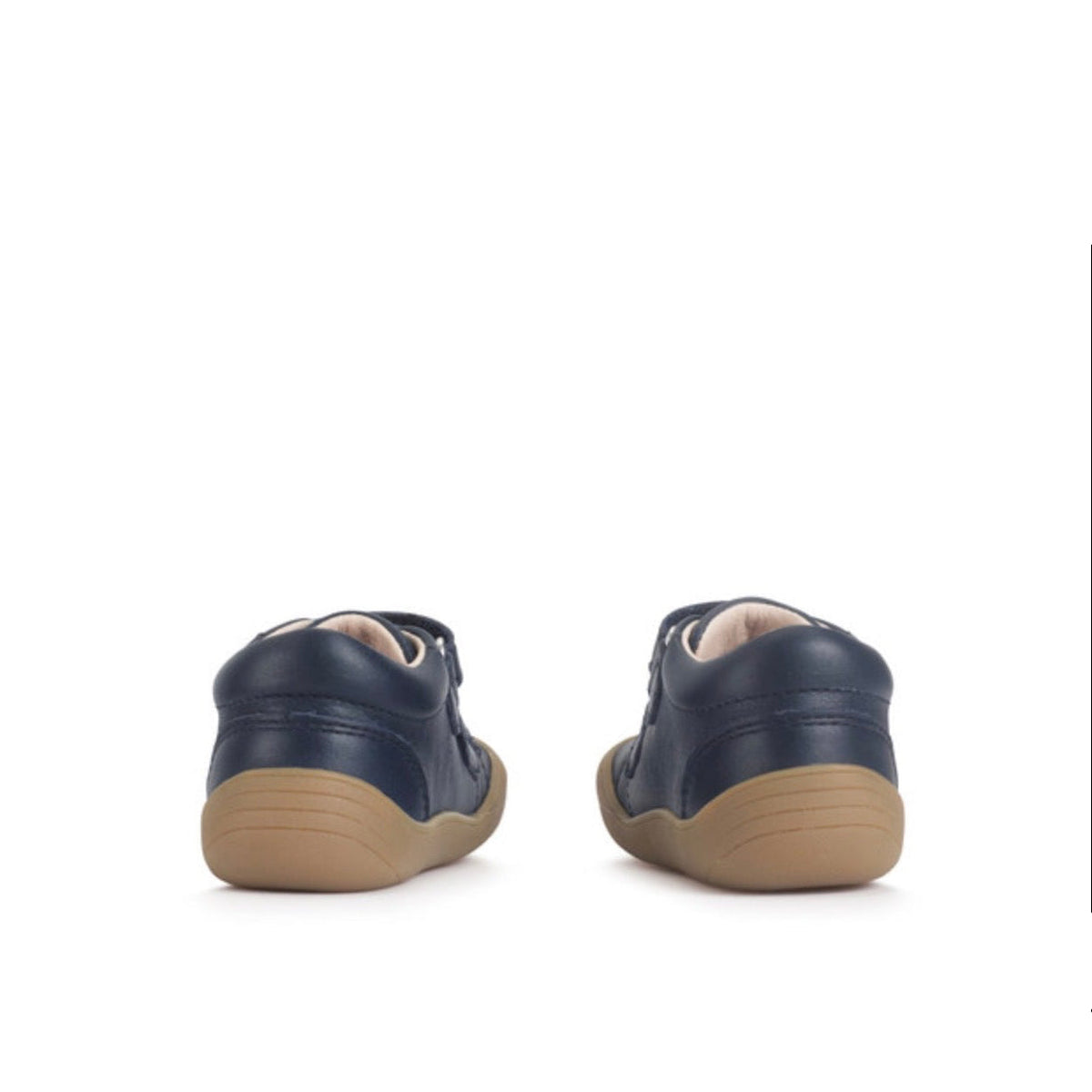 STARTRITE - SCOOT - NAVY LEATHER FIRST WALKER