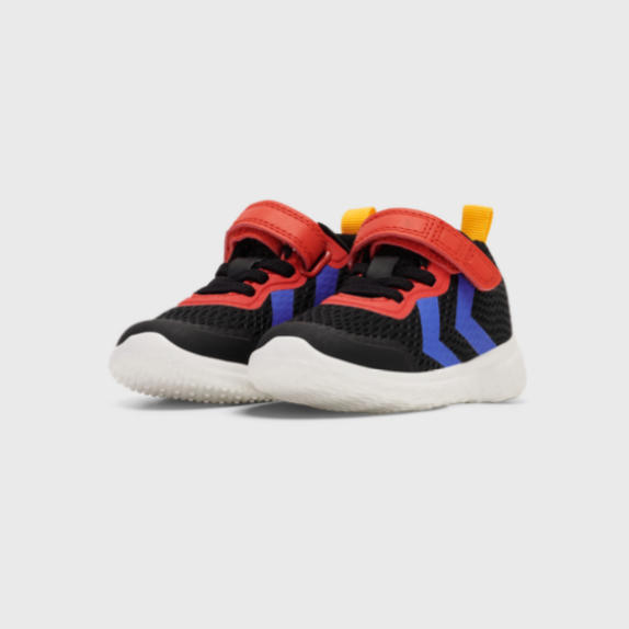 Hummel Actus Recycled Infant Trainers Black/Red
