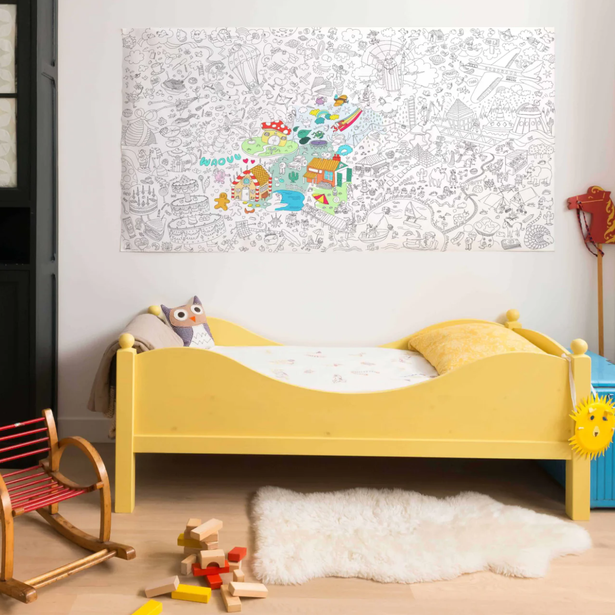 OMY Fantastic - XXL Colouring Poster