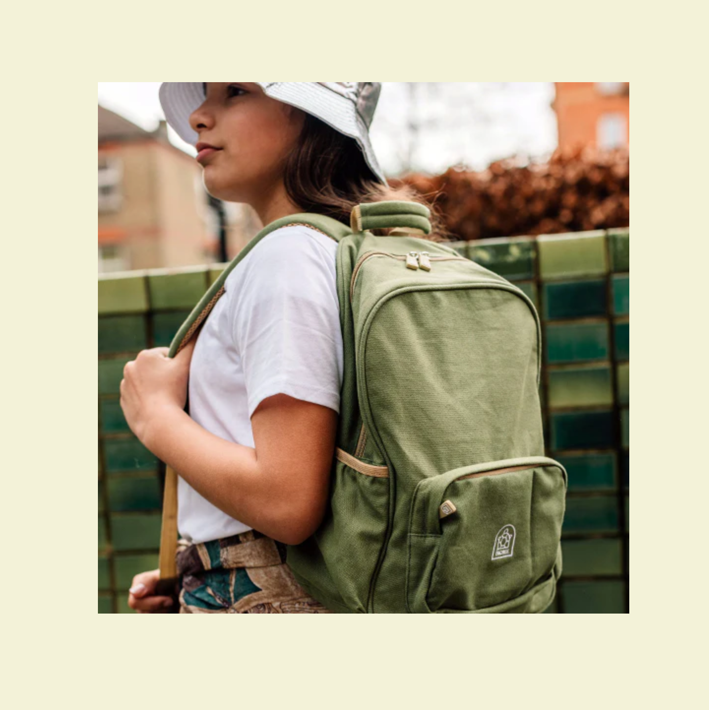 Pachee Junior backpack - Sage Green