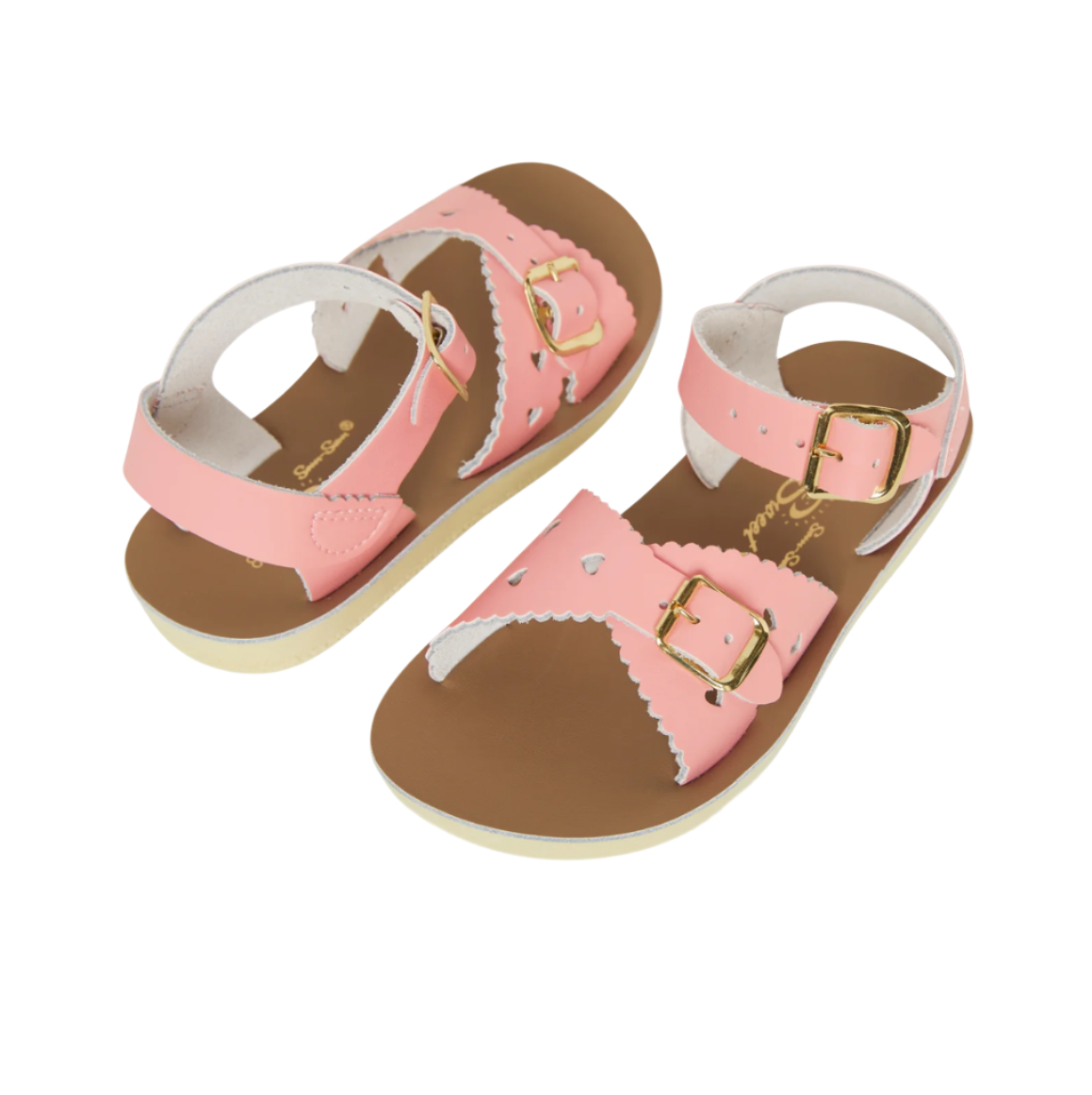 Saltwater Sweetheart Pink Kids Sandal