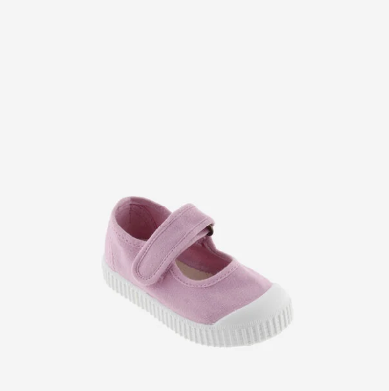 VICTORIA 1915 DREC® RECYCLED CANVAS MARY JANES PETALO