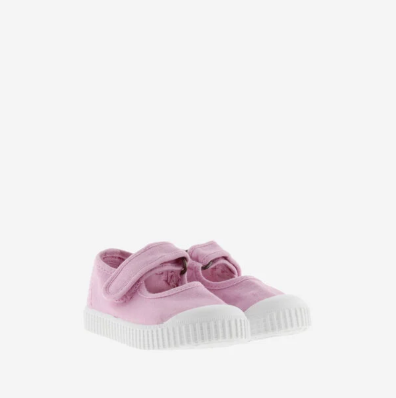 VICTORIA 1915 DREC® RECYCLED CANVAS MARY JANES PETALO