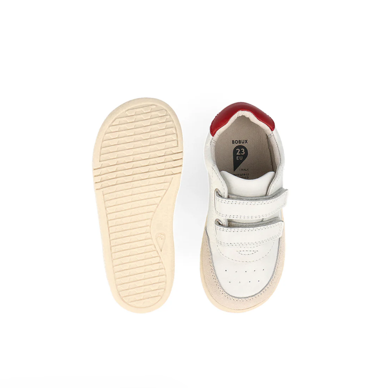 BOBUX CHAMP TRAINER - CHALK + RADIANT RED