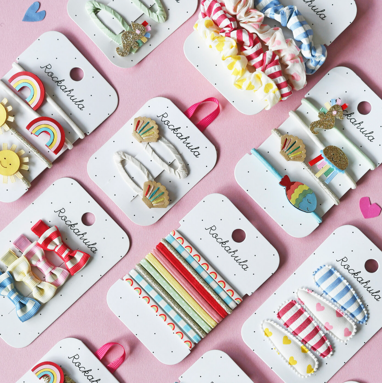 Rockahula Rainbow Shell Clips