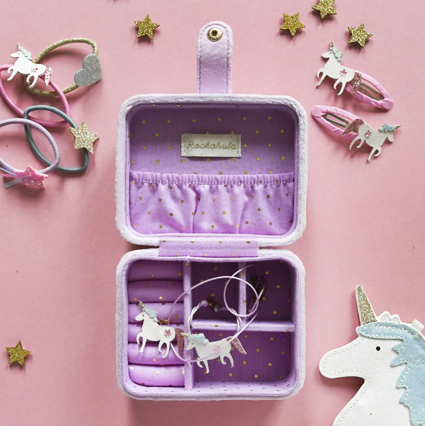Rockahula Unicorn Hair & Jewellery Set