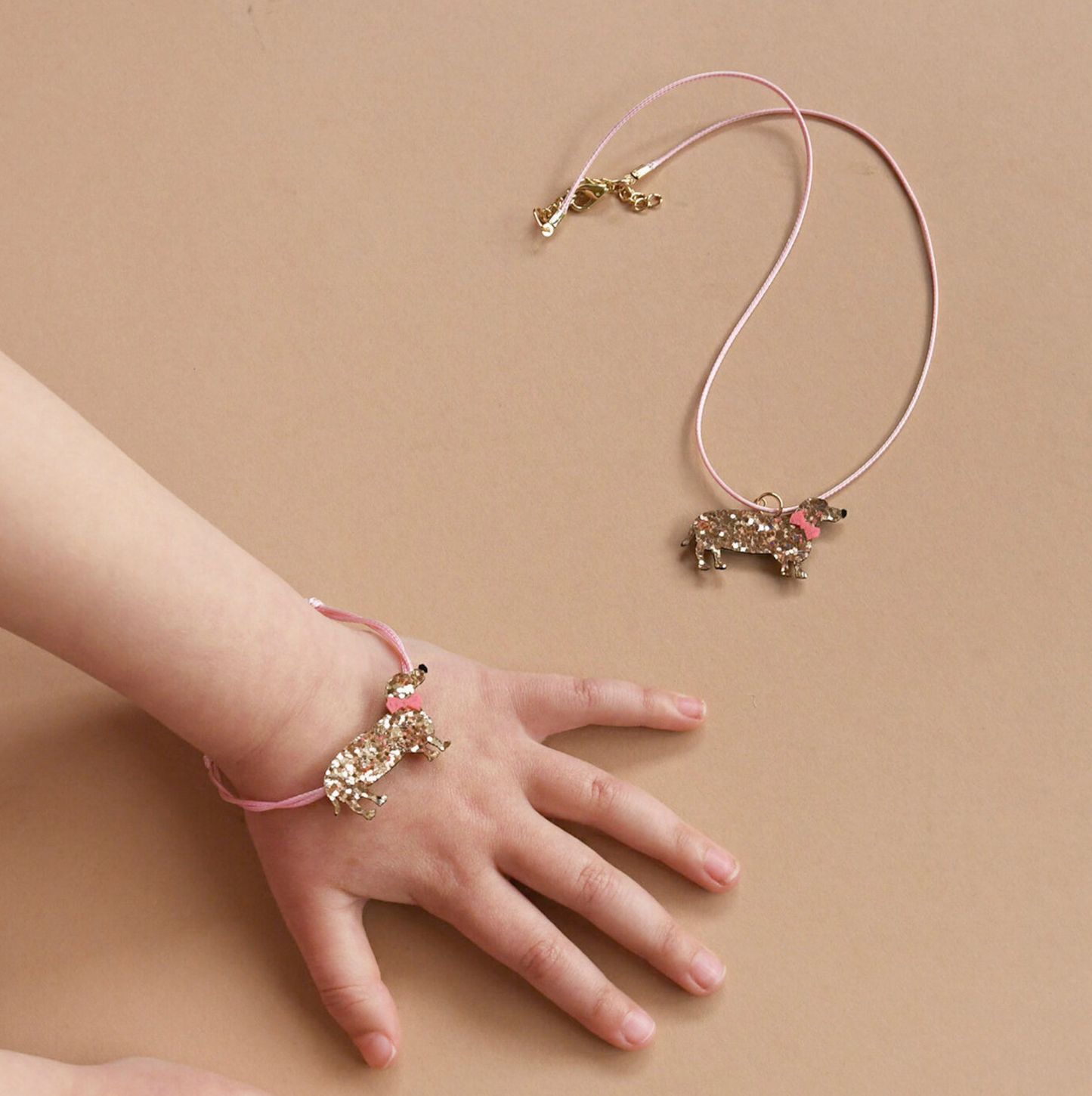 Rockahula Sausage Dog Hair & Jewellery Set