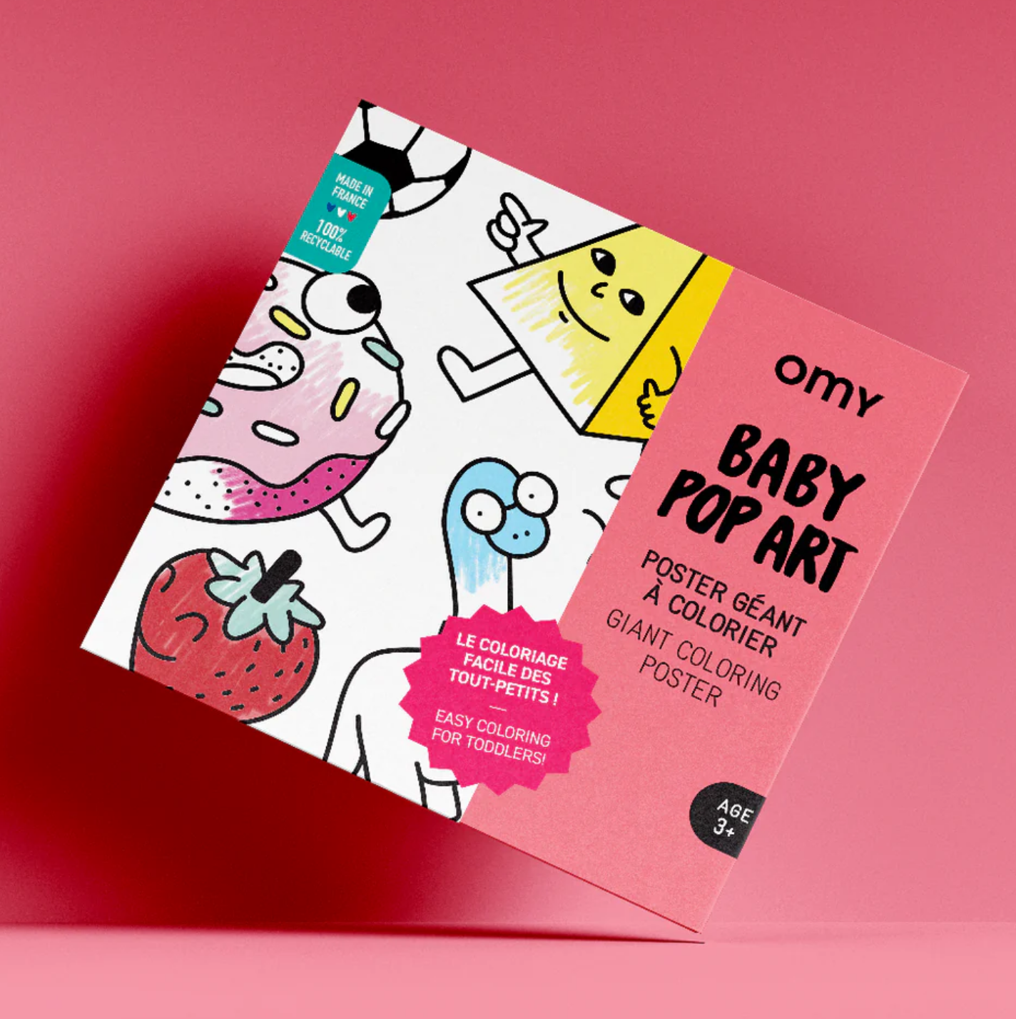 OMY Baby Pop Art - Giant Colouring Poster