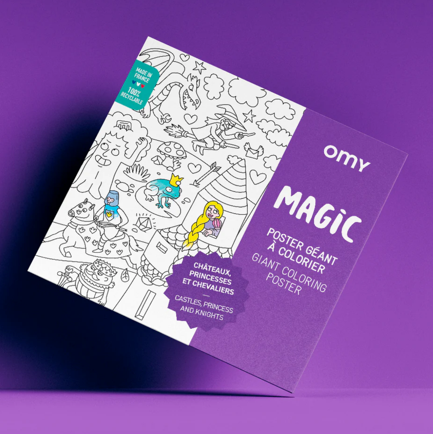 OMY Magic - Giant Colouring Poster
