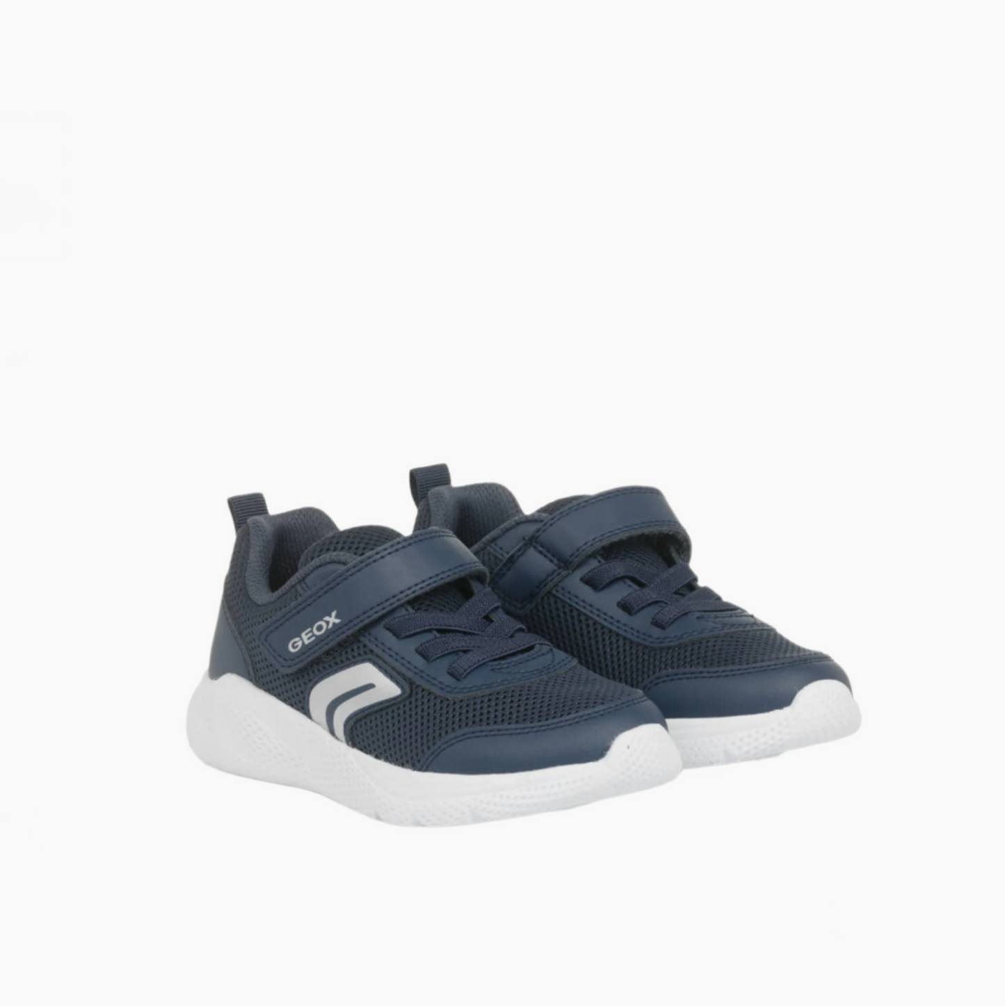 GEOX J Sprintye Navy Mesh Trainer