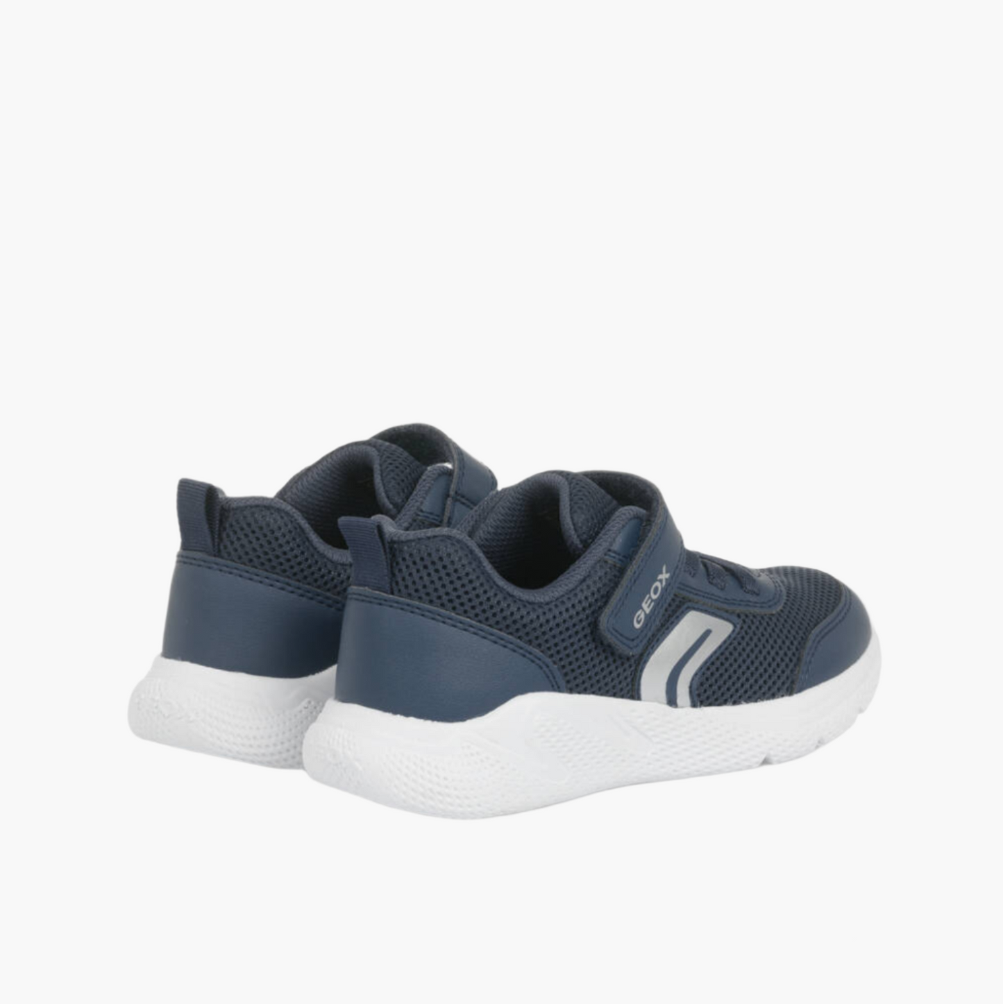 GEOX J Sprintye Navy Mesh Trainer