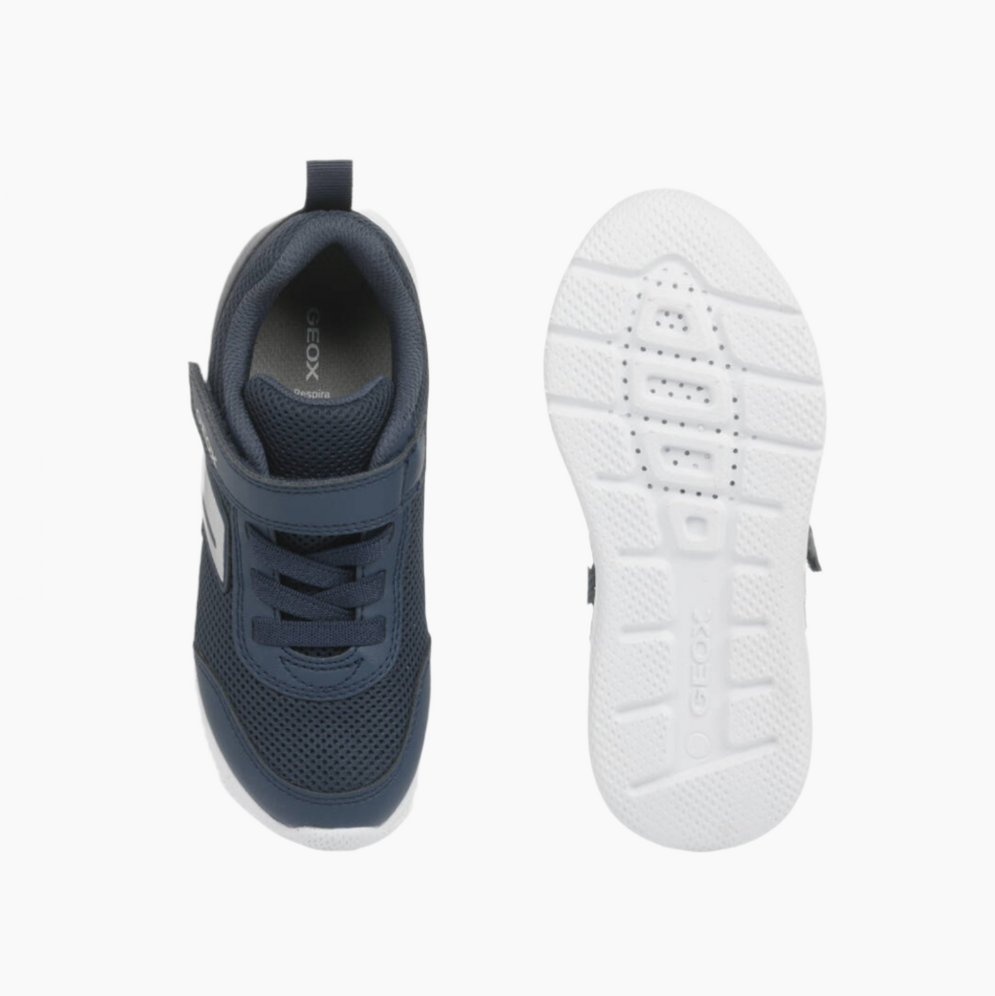GEOX J Sprintye Navy Mesh Trainer