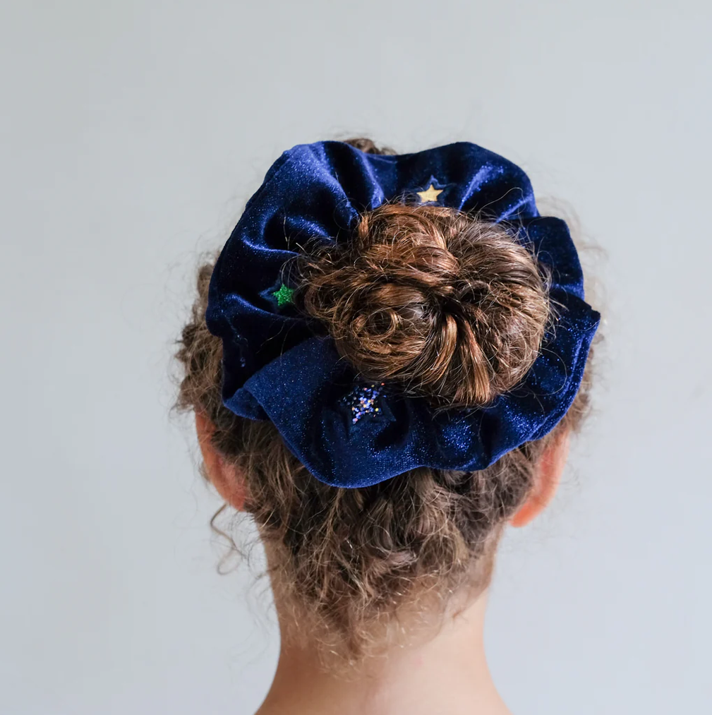 MIMI & LULA Constellation velvet scrunchie