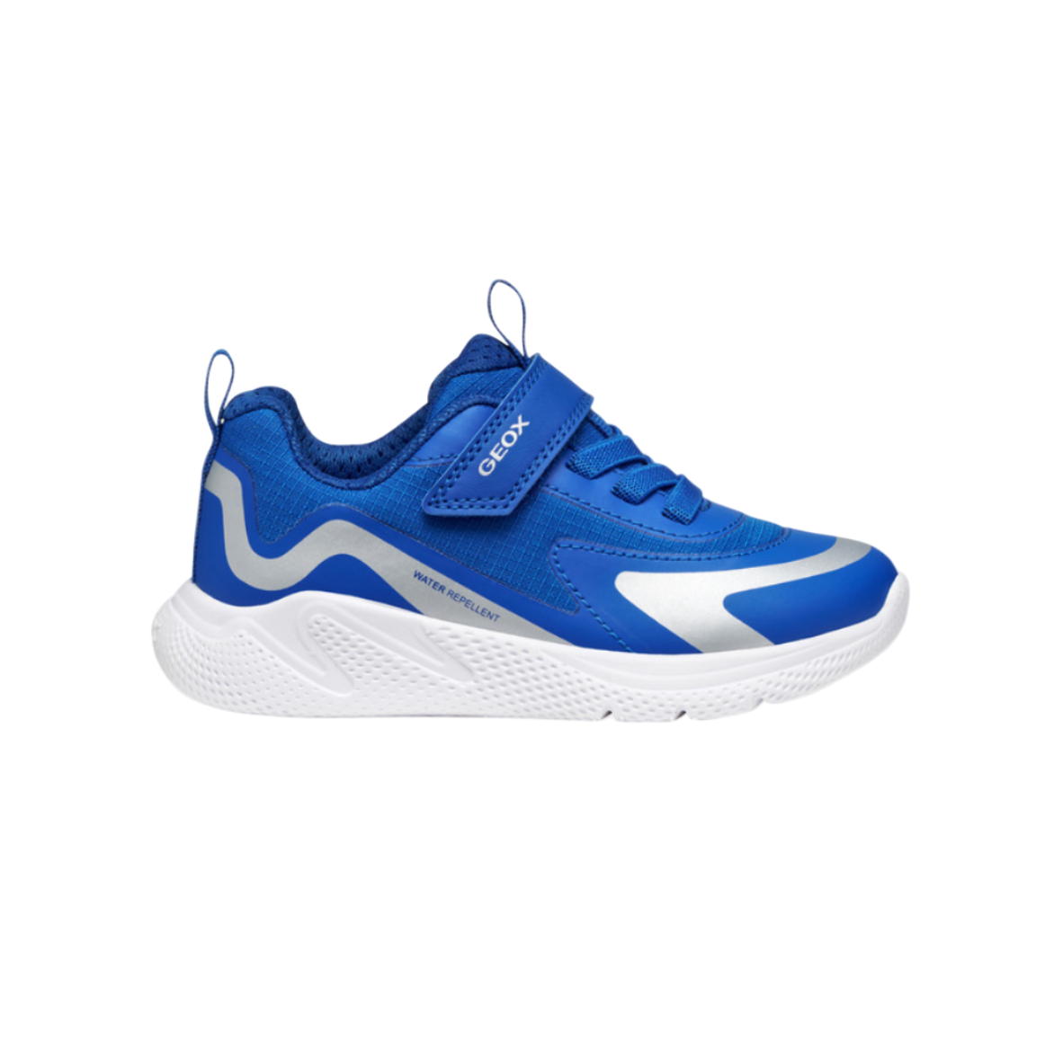 GEOX J Sprintye Royal Blue Mesh Trainer