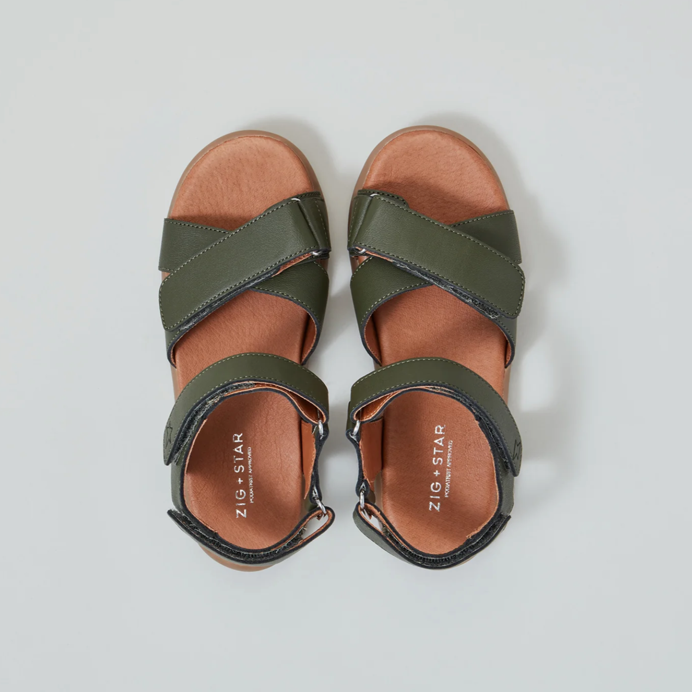 Zig & Star Rae Sandal Khaki