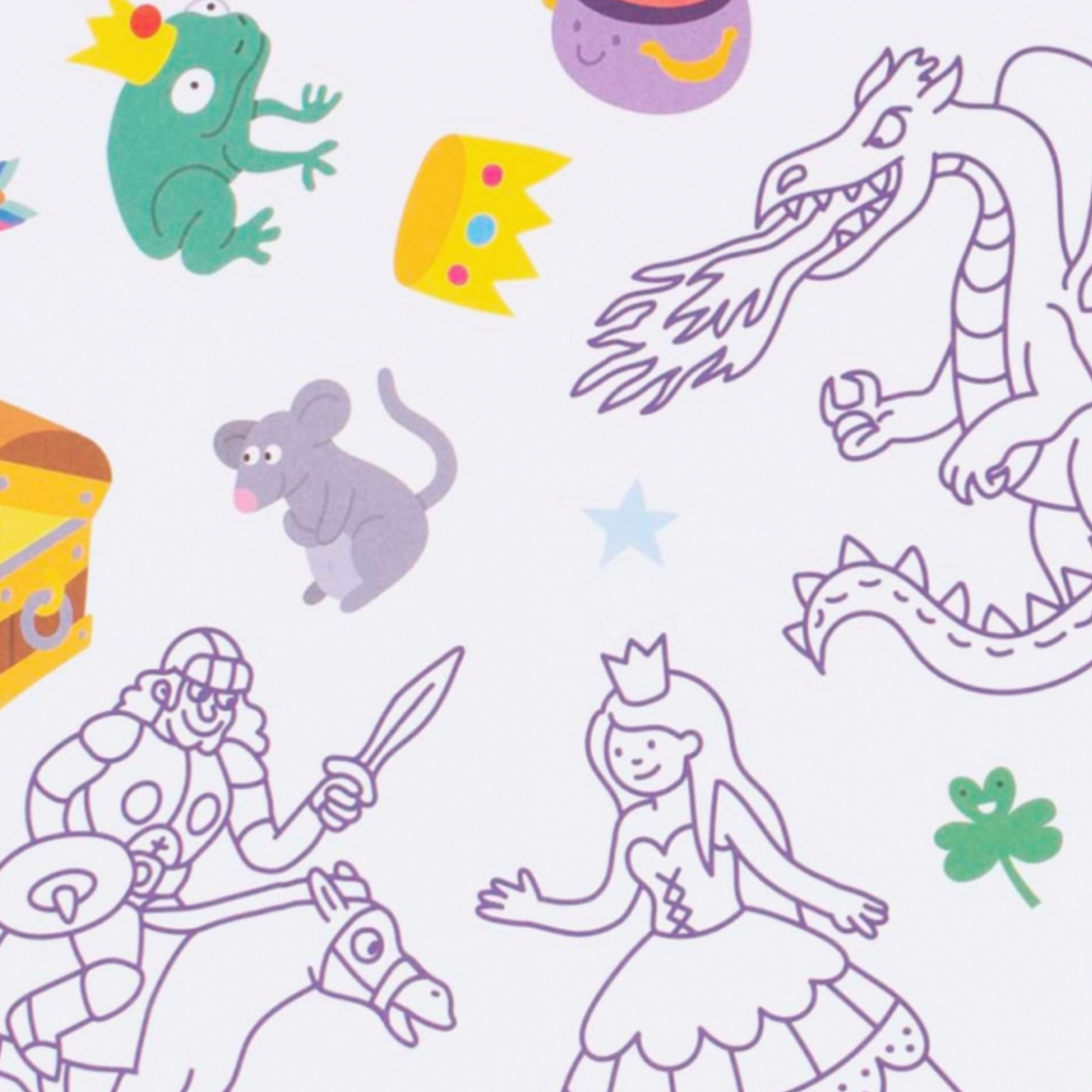 OMY Magic - Sticker Shape Notebook