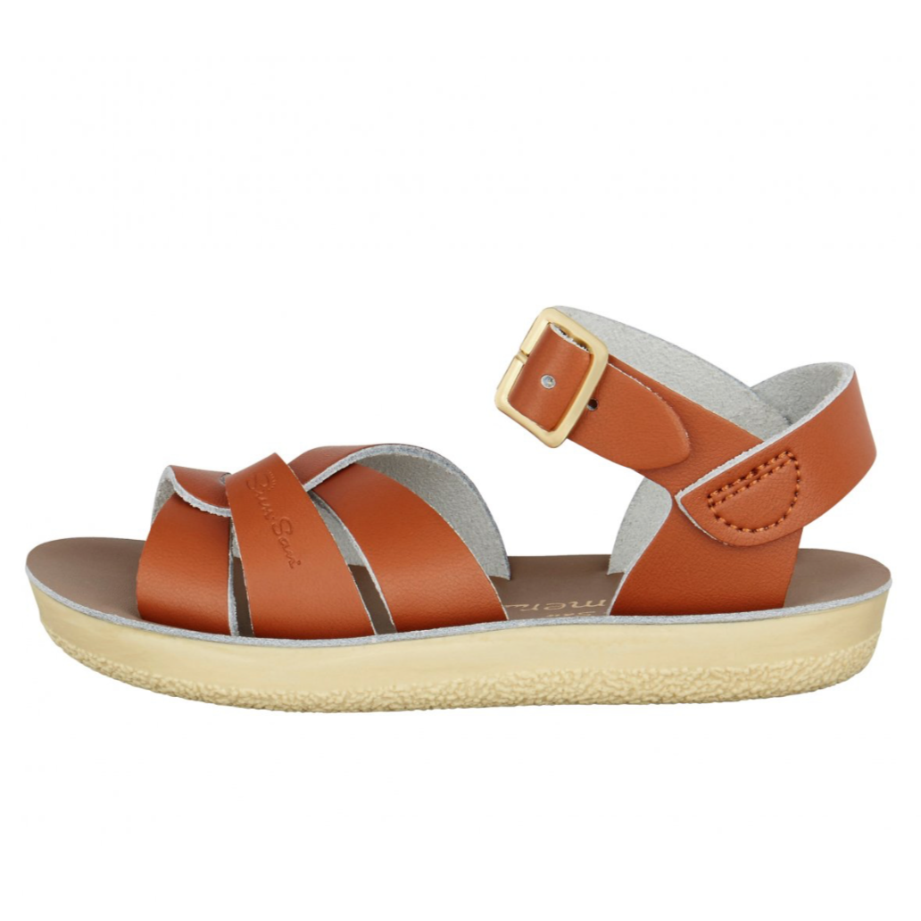 Saltwater Swimmer Tan kids Sandals