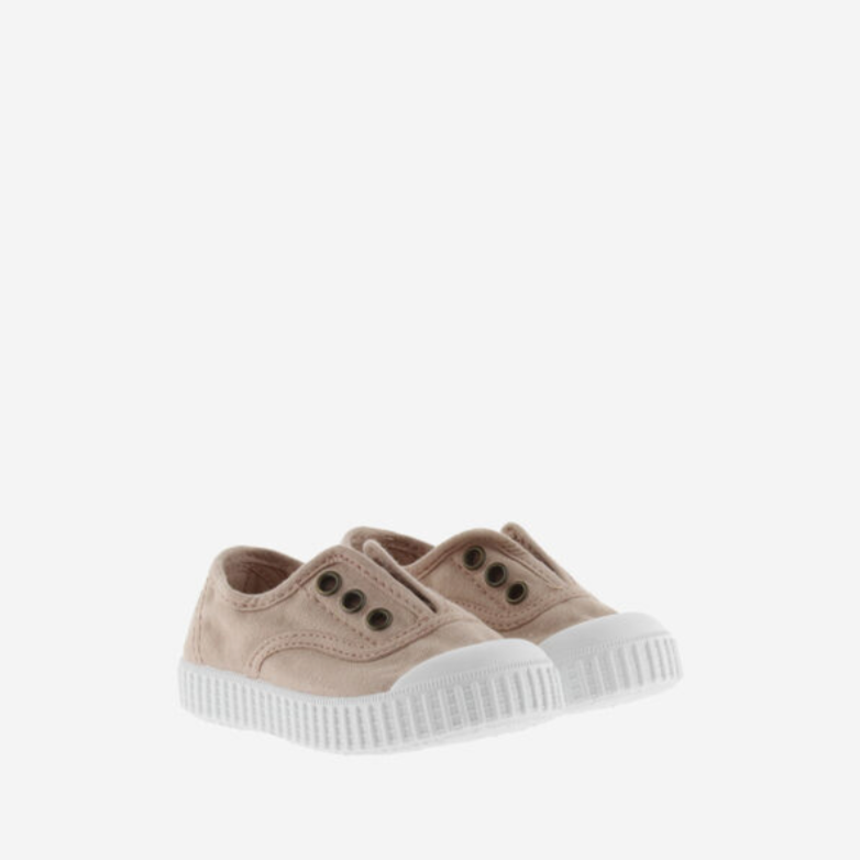 Victoria 1915 Canvas Elastic Plimsoll Ballet Pink