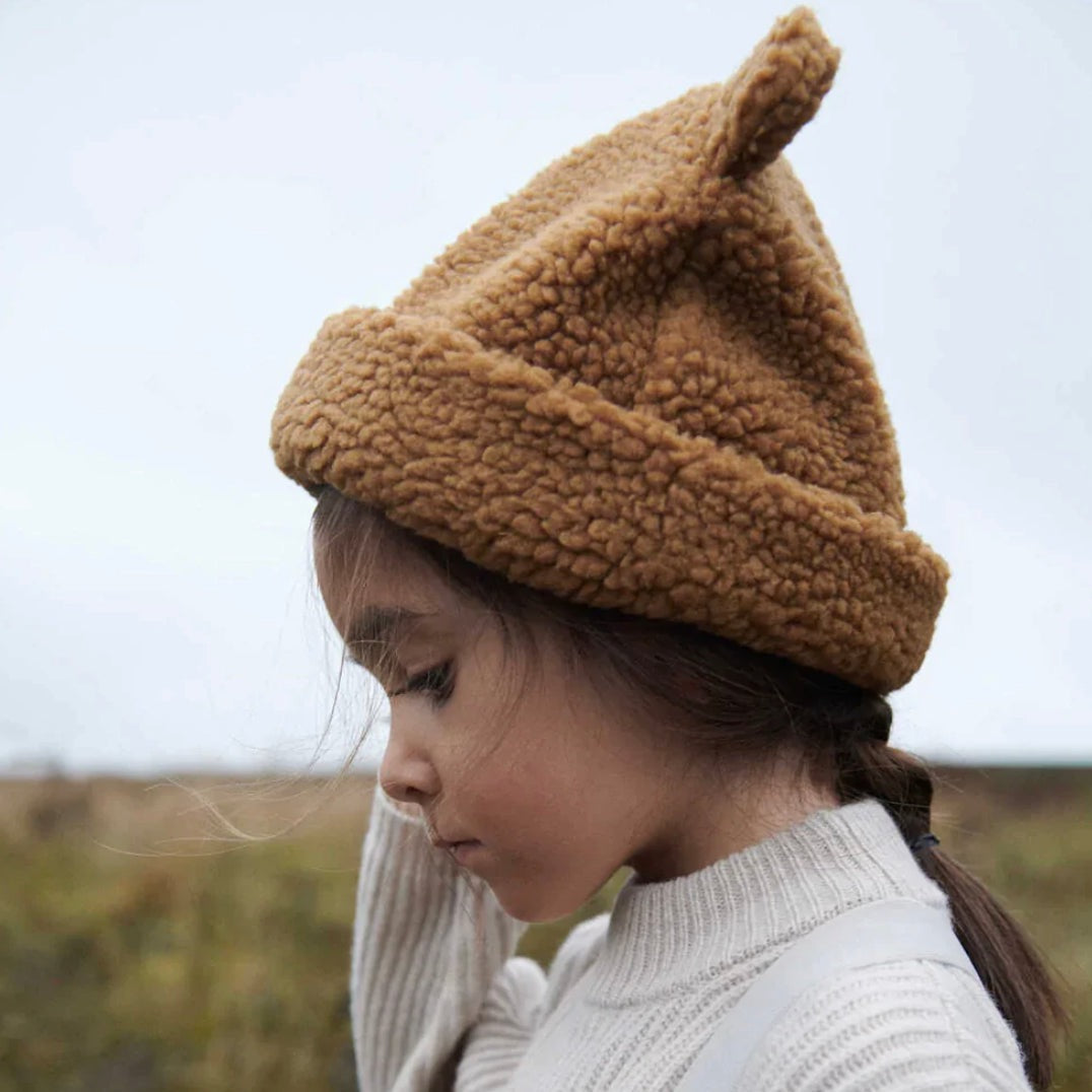 Liewood Bibi Pile Beanie Hat Midnight Navy
