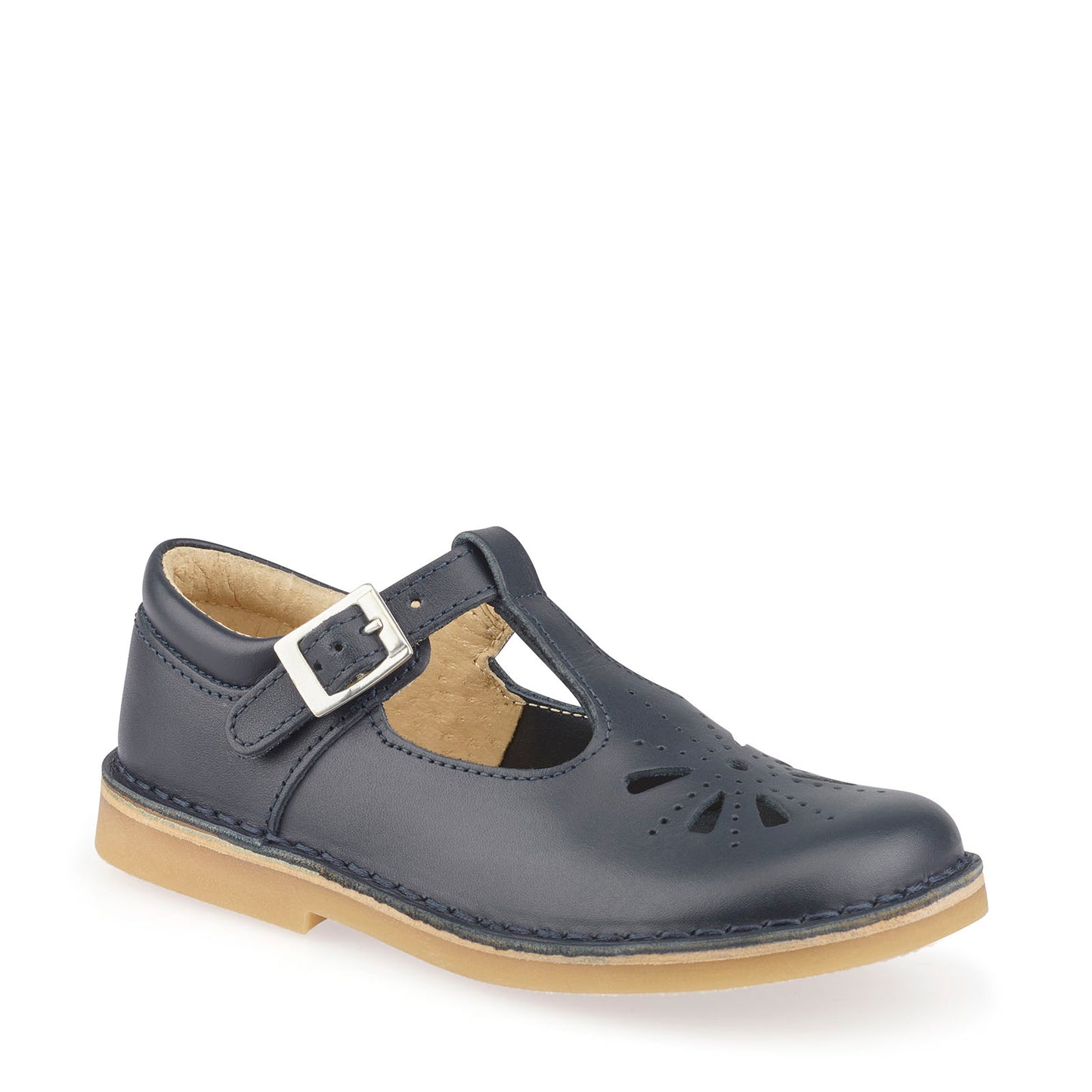 Start-Rite Lottie Navy School Shoes