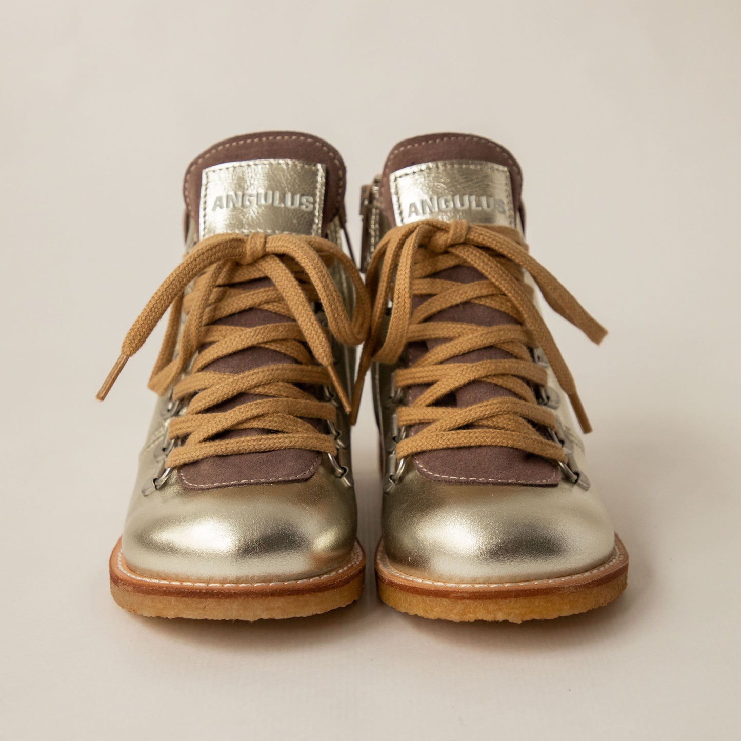 Angulus Tex Boots Champagne/Lavender
