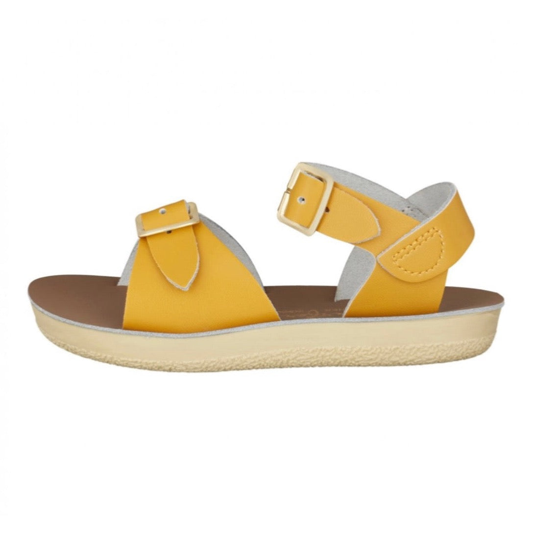 Saltwater Surfer Mustard Kids Sandals