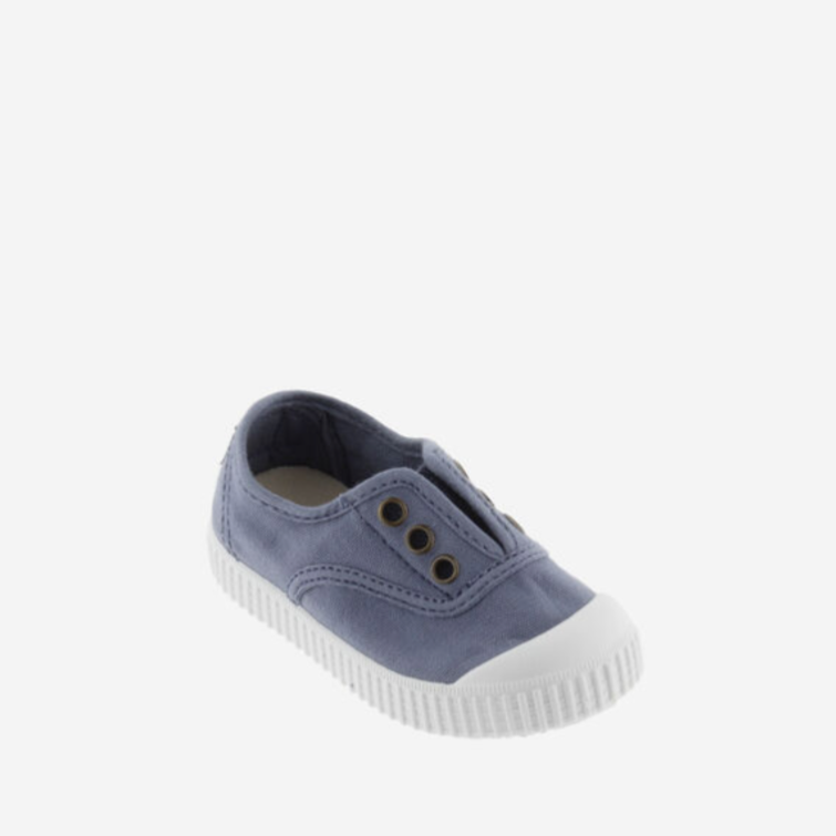 Victoria 1915 Canvas Elastic Plimsoll Blue Azul
