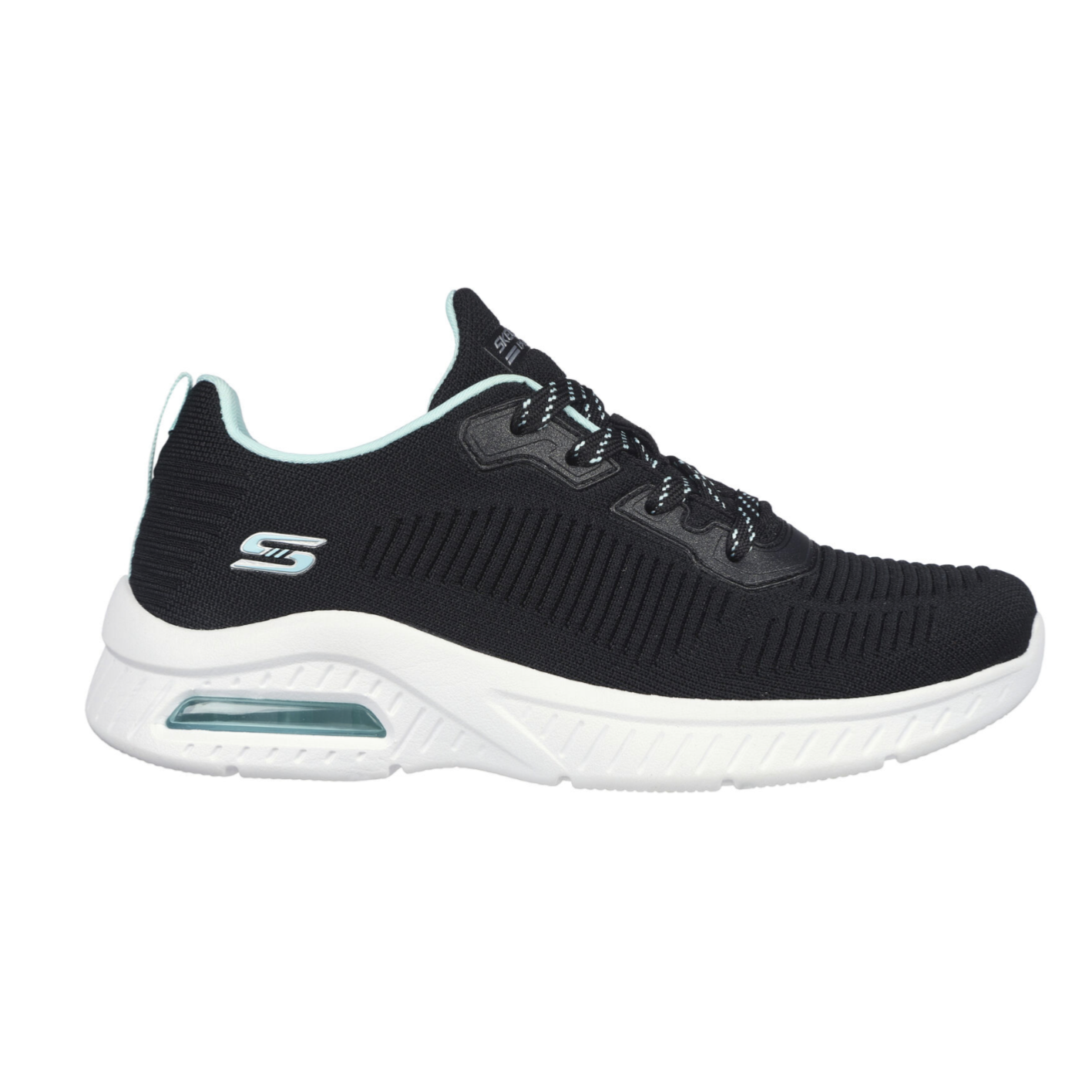 Sketchers Squad Air Sweet Encounter Adult Trainers Black Mint