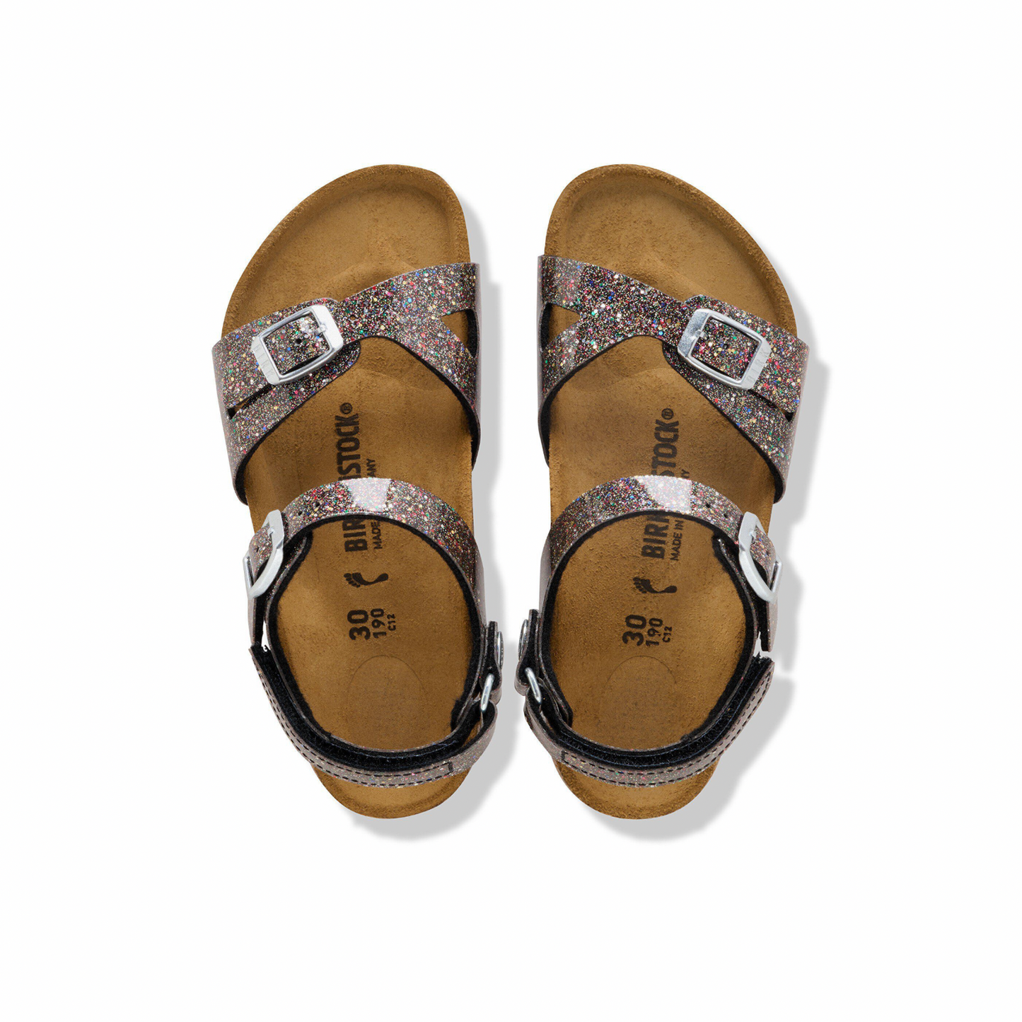 Birkenstock Rio AS Kids Cosmic Sparkle Black Multi