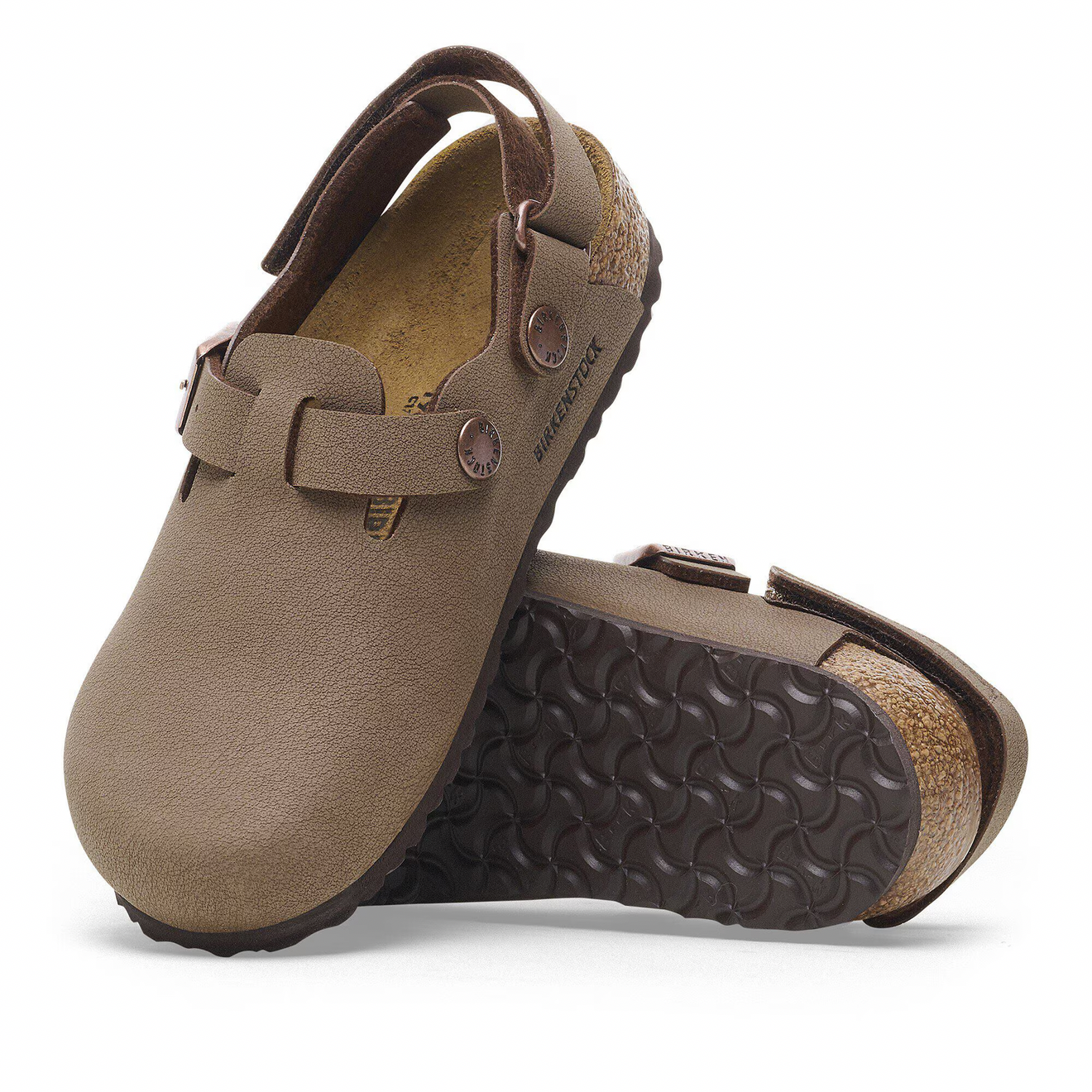 Birkenstock Tokio AS Kids Birko-Flor Nubuck Mocca