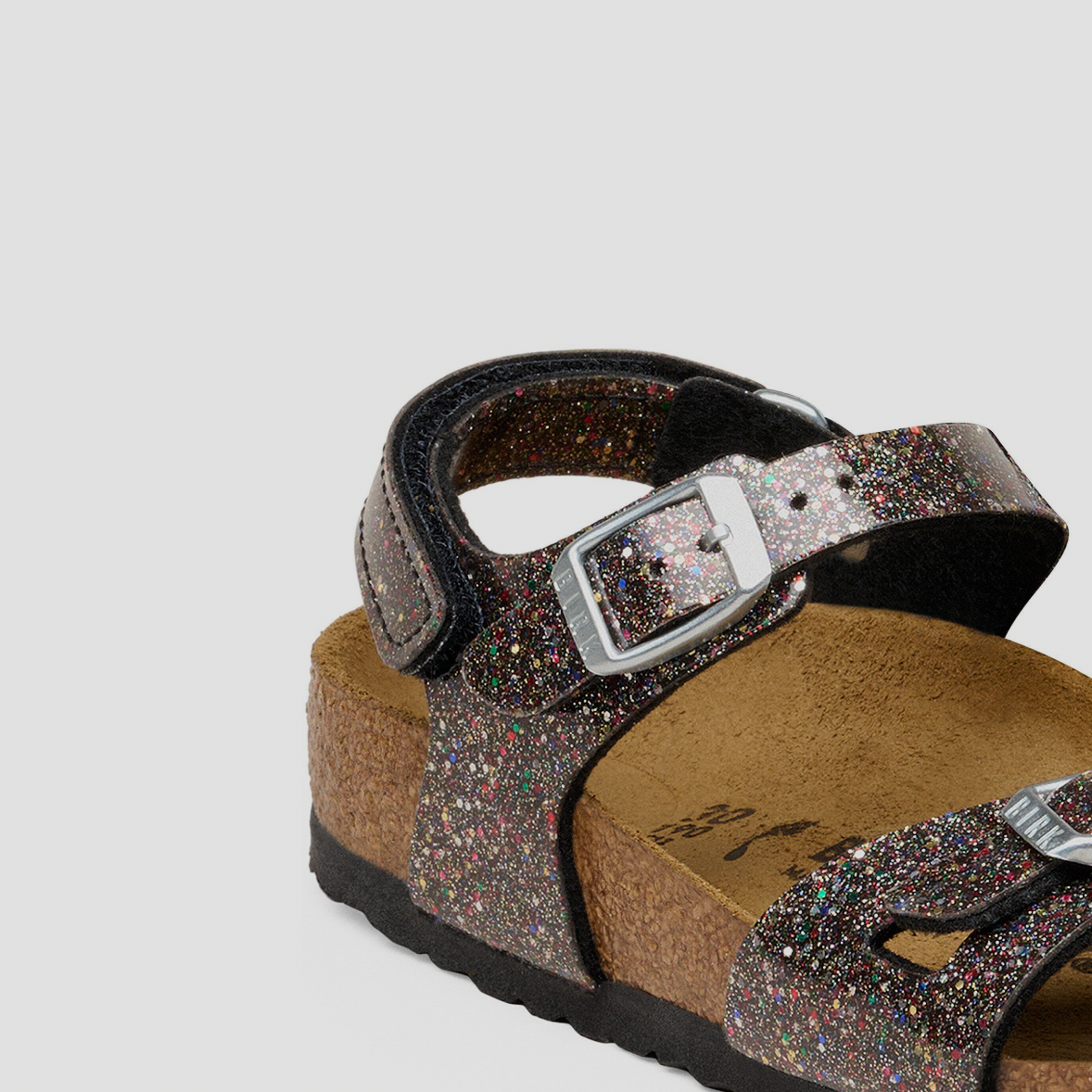 Birkenstock Rio AS Kids Cosmic Sparkle Black Multi