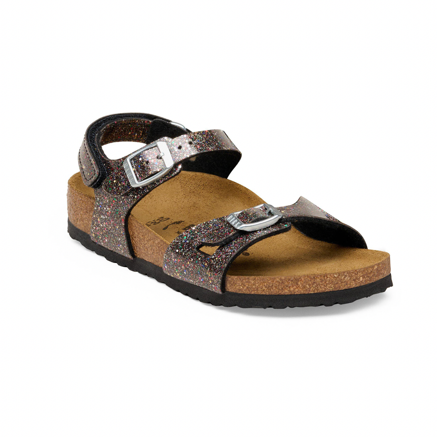 Birkenstock Rio AS Kids Cosmic Sparkle Black Multi