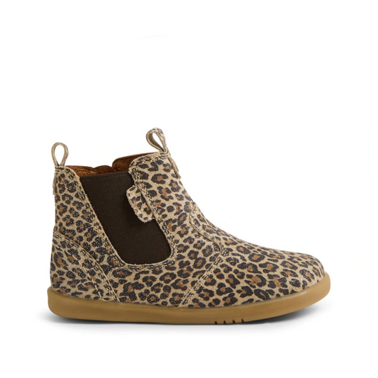 BOBUX JODHPUR CHELSEA BOOT - LEOPARD SHIMMER