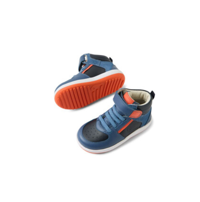 BOBUX TOPSPIN HIGH TOP TRAINER - BLUE INDIGO