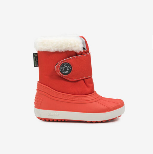 AIGLE - EXPLORUS KID SNOW BOOTS ROUGE RED