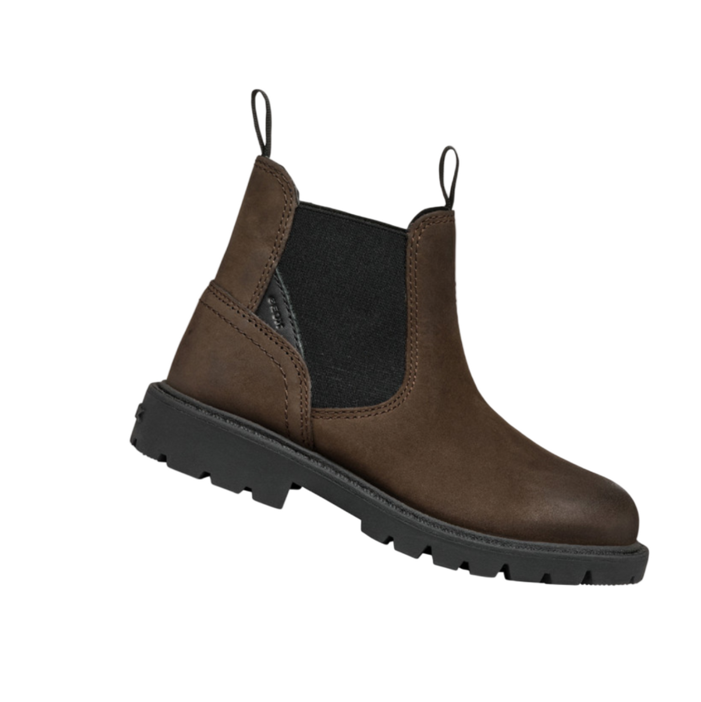 GEOX - Shaylax Junior Chelsea Boots Coffee Brown/Black