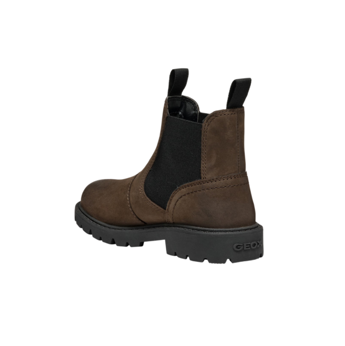 GEOX - Shaylax Junior Chelsea Boots Coffee Brown/Black