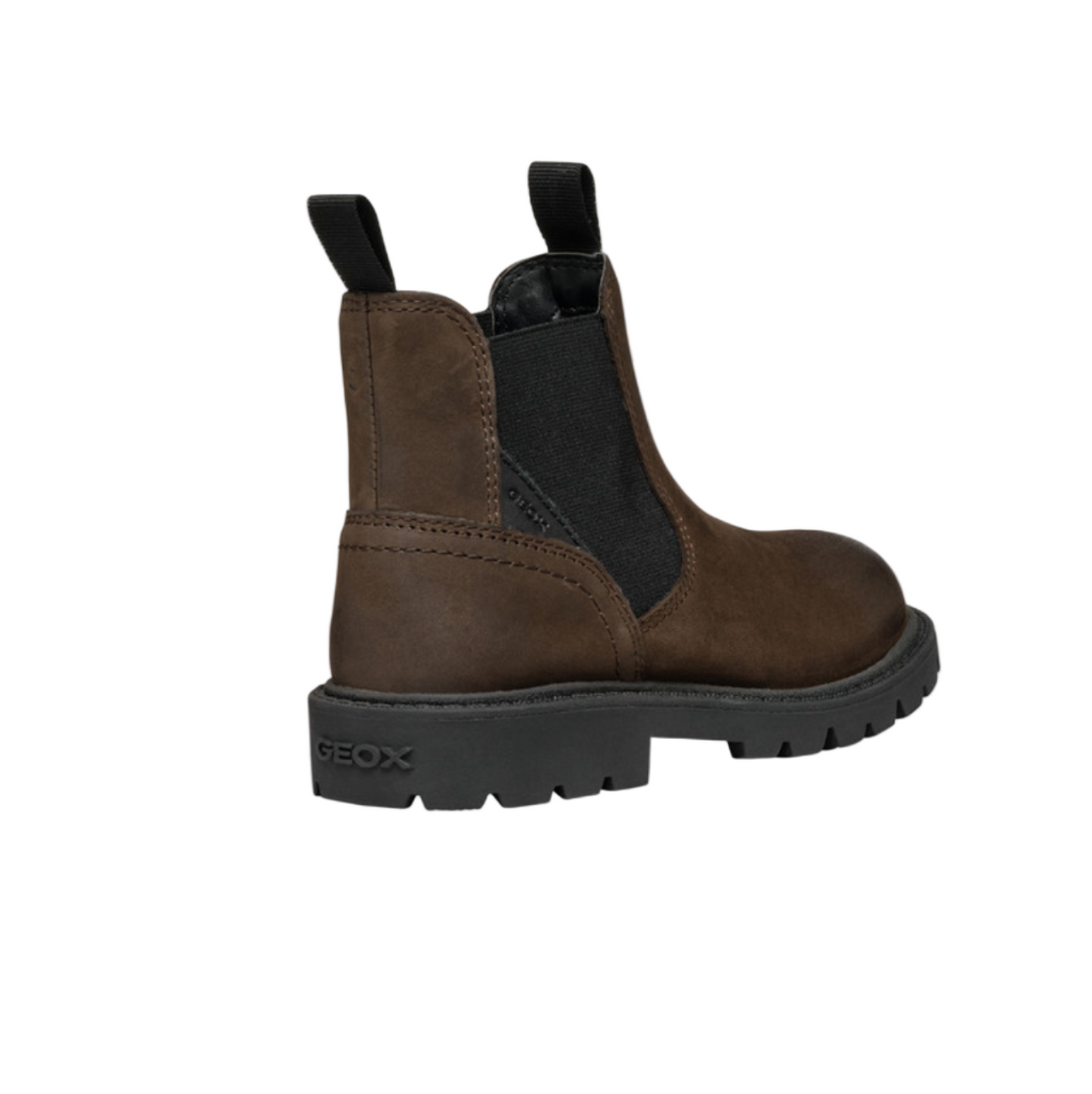 GEOX - Shaylax Junior Chelsea Boots Coffee Brown/Black