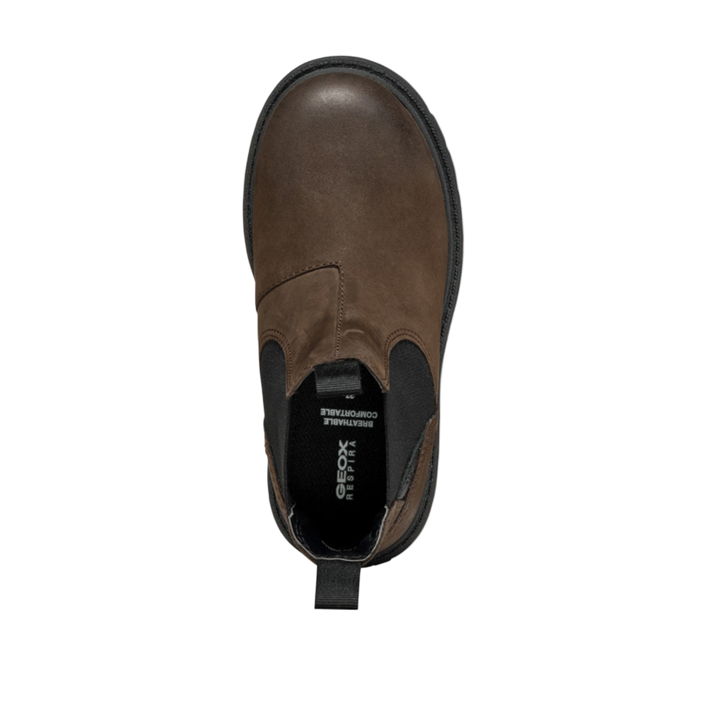 GEOX - Shaylax Junior Chelsea Boots Coffee Brown/Black