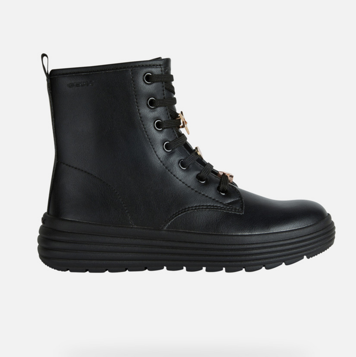 GEOX - Phaolae Girl Ankle boots with laces black