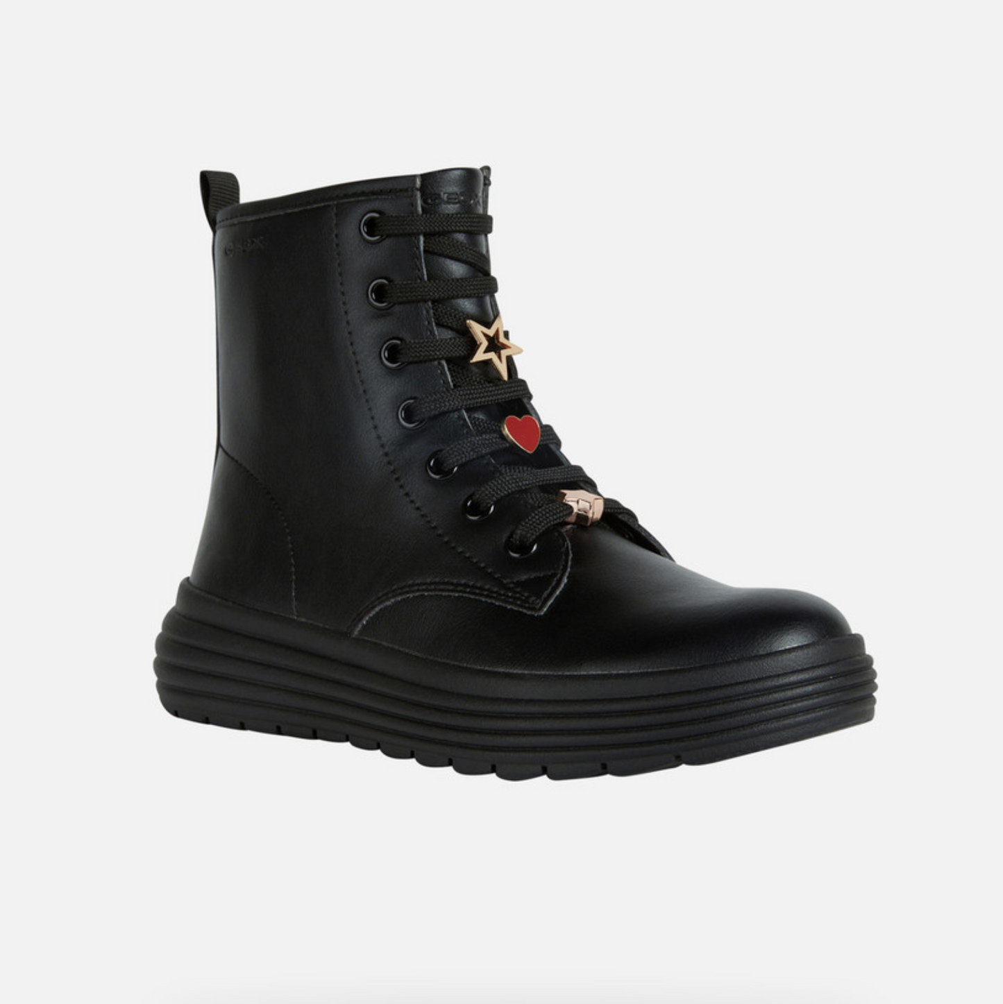GEOX - Phaolae Girl Ankle boots with laces black